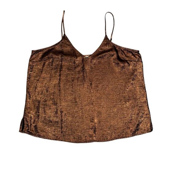 A new day Womens Metallic Bronze Set Size L/M Feminine Holiday Comfy Soft - Picture 8 of 14